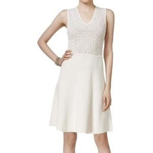 Anne Klein Ivory Knit Dress NWT